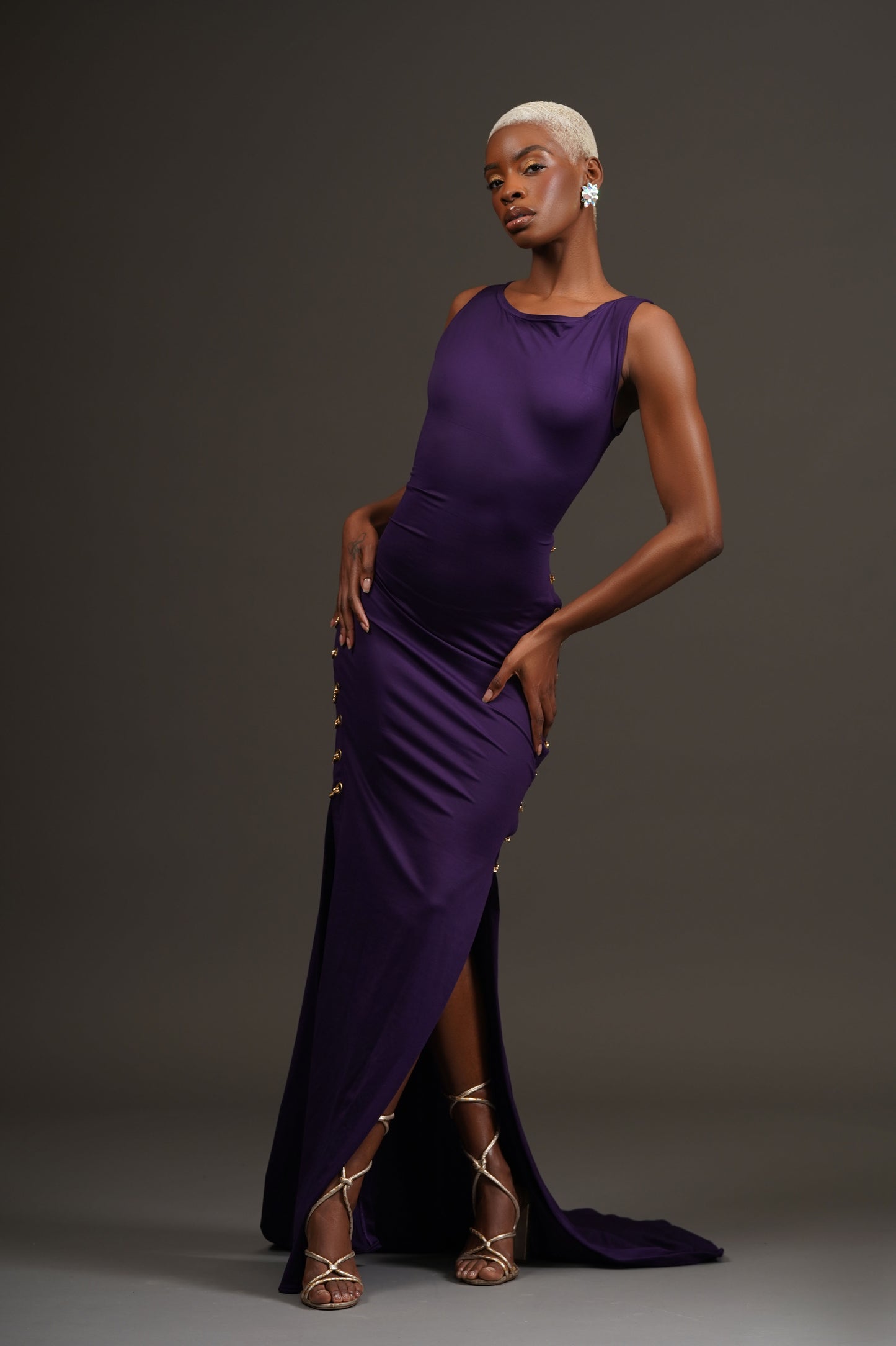 Obsidian Siren Gown