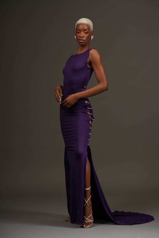 Obsidian Siren Gown